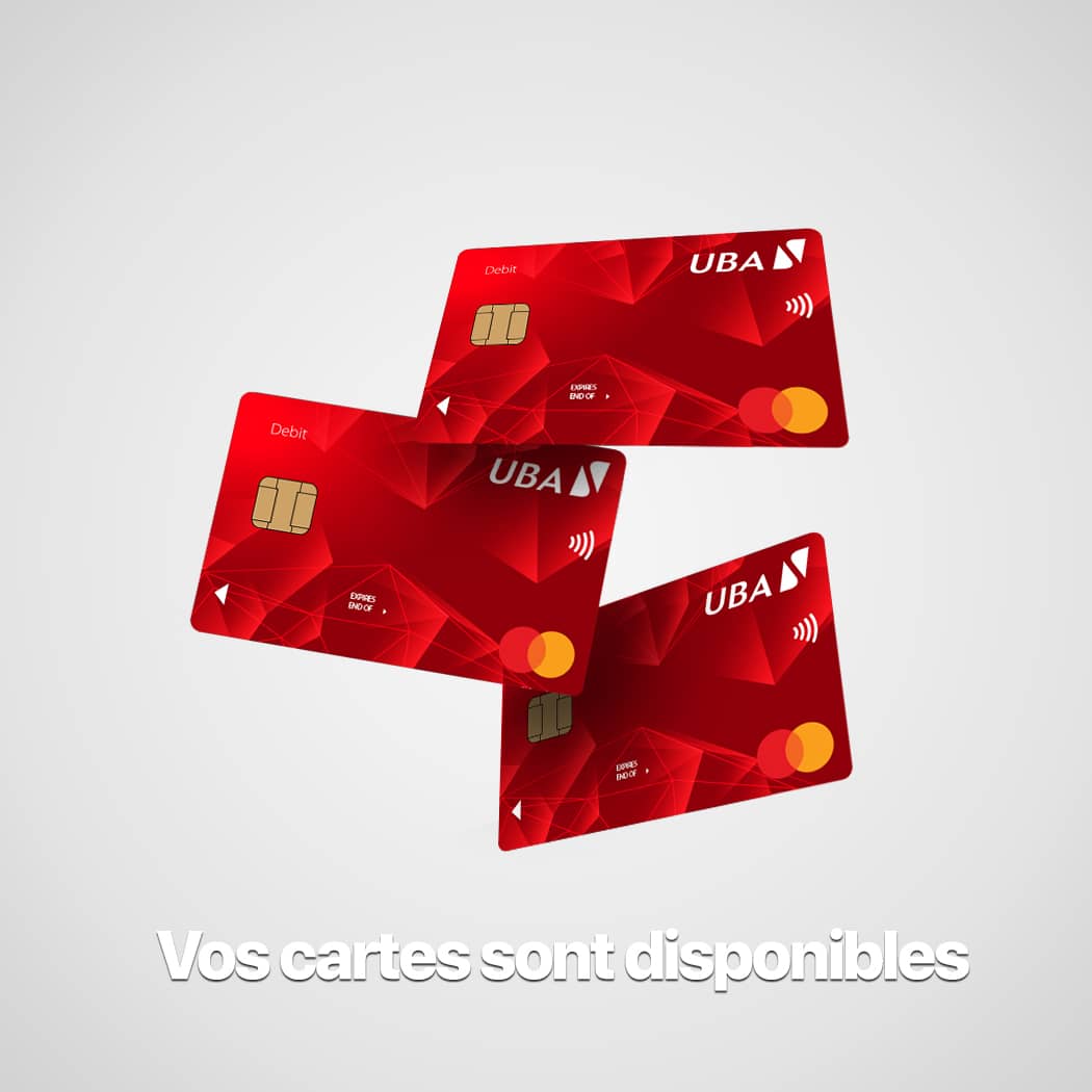 Expédition Courrier Colis - Carte Visa UBA - Ecobank